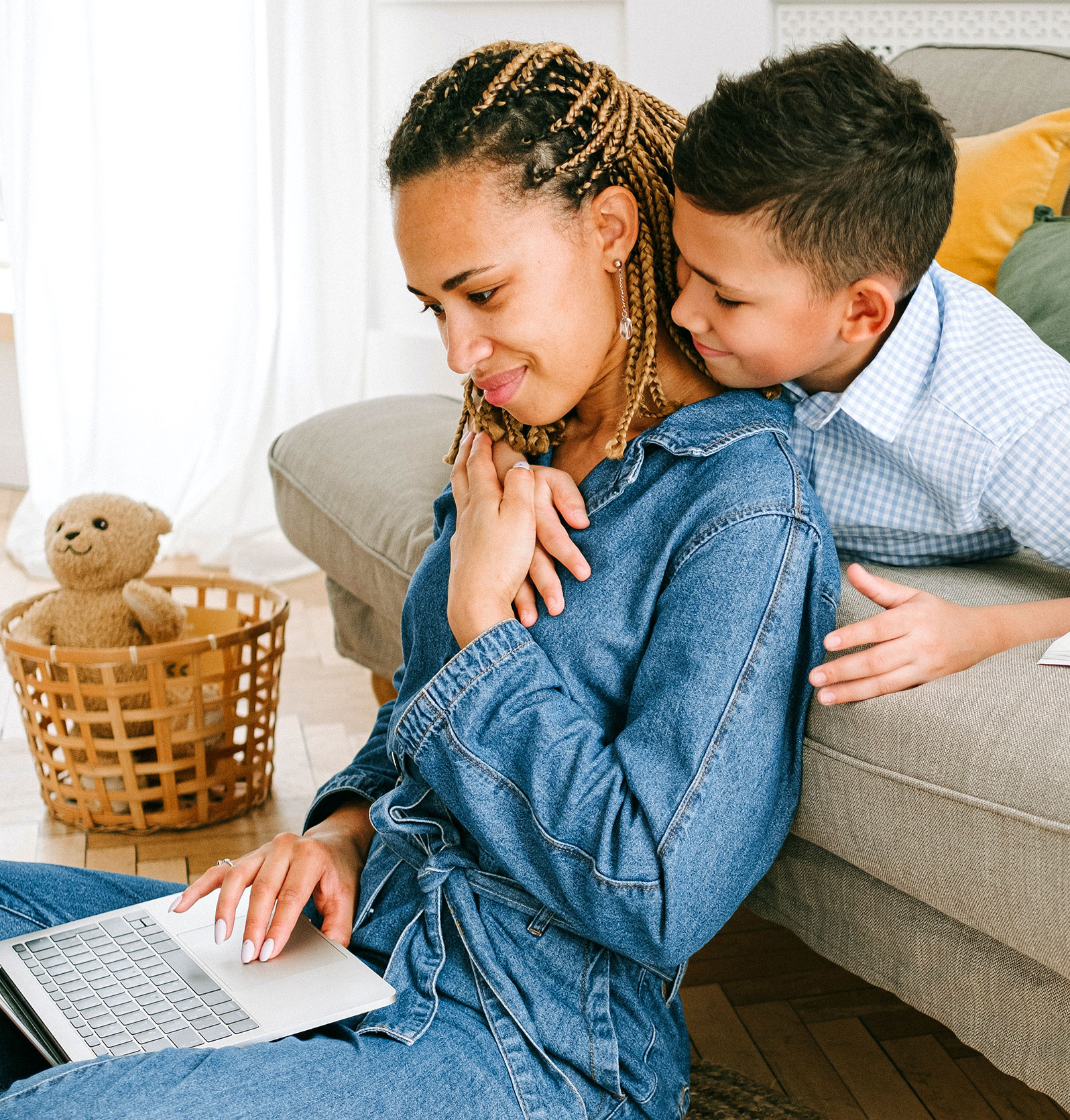 Mother with her Child Mother with her Child